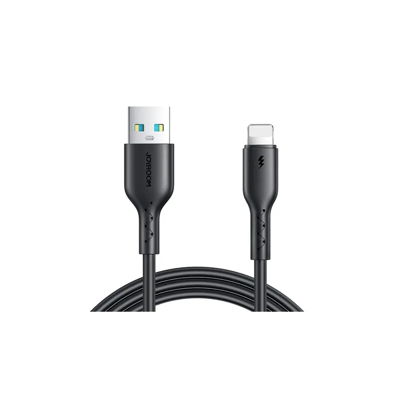 Cable Flash Charge USB to Lightning Joyroom SA26-AL3/ 3A / 1m (black)